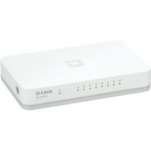 GO-SW-8G/E switch di rete Non gestito Gigabit Ethernet (10/100/1000) Bianco