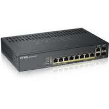GS1920-8HPV2 Gestito Gigabit Ethernet (10/100/1000) Supporto Power over Ethernet (PoE) Nero