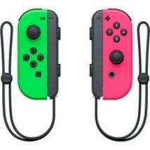 Joy-Con Nero, Verde, Rosa Bluetooth Gamepad Analogico/Digitale Nintendo Switch