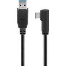 66502 cavo USB 1,5 m USB 3.2 Gen 1 (3.1 Gen 1) USB C USB A Nero