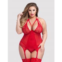Lovehoney Wild Romance Corsage (rot) - Amorana
