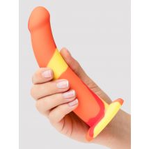 Lovehoney Dildo Mit Saugfuß 17,5 Cm, Orange - Amorana