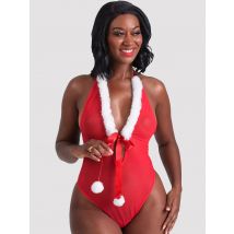 Lovehoney-Fantasy Christmas Pom Baby doll & String, One Size - Amorana