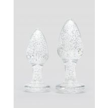 Lovehoney Double Booty Glitter Butt Plug Set - Amorana