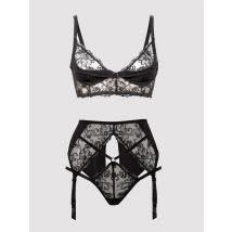 Lovehoney-Lingerie Lotus Dessous Set, L - Amorana