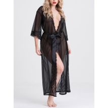 Lovehoney Empress Black Long Robe - Amorana