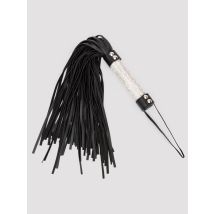 Bondage Boutique Diamante Flogger, Schwarz - Amorana