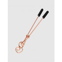Bondage-boutique Rose Gold Nipple Clamps - Amorana