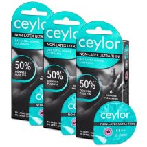 Ceylor Set Ultrafin sans latex (18 pièces) Préservatif - Amorana