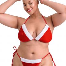 Lovehoney Fantasy, Thank You Santa, Bikini Set, Plus Size - Amorana