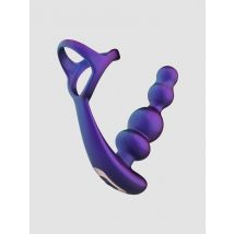 Hueman Stellar Force Remote-Controlled Rotating Anal Beads with Penis Ring - Amorana