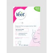 Veet Pure Kit Crème Dépilatoire pour le Visage - Amorana