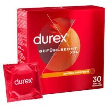 Durex, Gefühlsecht XXL, Condom, 30 Pieces - Amorana