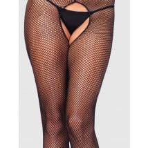 Leg-Avenue Fishnet Crotchless PS Stockings - Amorana