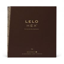 Lelo, HEX Respect XL, Kondom, Transparent, 36 Stück - Amorana