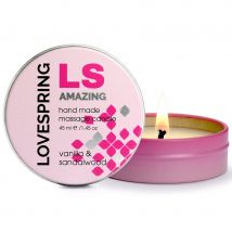 Lovespring, LS Amazing Massage Candle, Massagekerze, Rosa - Amorana