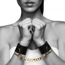 Bijoux-Indiscrets MAZE Wide Cuffs Menottes, Noir - Amorana