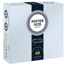 Mister Size, Mister Size 49, Kondom, Transparent, 36 Stück - Amorana