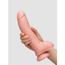 King Cock Realistischer Dildo Mit Hoden Und Saugnapf, Flesh Pink - Amorana