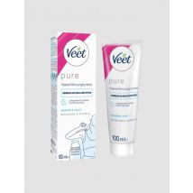 Veet Pure Hair Removal Cream for Bikinizonr & Underarms (Sensitive Skin) - Amorana
