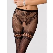 Passion Eliana Strumpfhosen, Schwarz - Amorana