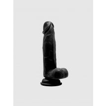 Realrock Realistic Black Realistischer Dildo, Anfängergeeignet, Schwarz - Amorana