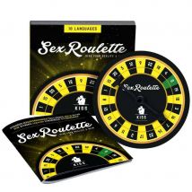 Tease And Please, Sex Roulette Kiss, Sexy Spiel, Gelb - Amorana