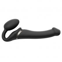 strap-on-me Vibrating Bendable Strap-on Strapon dildo, Medium - Amorana