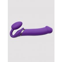 strap-on-me Vibrating Bendable Strap-on Strap-on Dildo, Large - Amorana