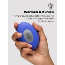 We-Vibe Temp Heating and Cooling Clitoral Vibrator Lavender Blue [Blue], Lavendel - Amorana