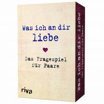 Riva Verlag, Was Ich An Dir Liebe - Das Fragespiel Für Paare, Sex Games - Amorana