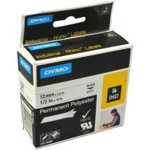 Dymo Label Band IND 18483 (S0718210) schwarz auf weiß 12mm x 5,5m