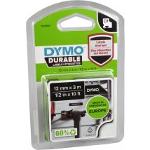 Dymo Label Band D1 1978365  weiß auf schwarz  12mm x 3m