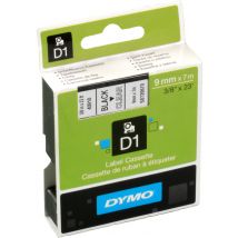 Dymo Label Band D1 40910 (S0720670) schwarz auf klar 9mm x 7m