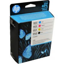 4 HP Tinten 6ZC65AE  950  951  4-farbig