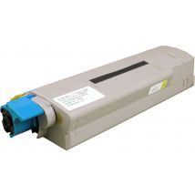 Recycling Toner ersetzt Oki 43324421 yellow