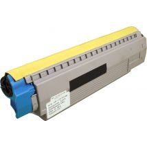 Recycling Toner ersetzt Oki 44059105 yellow