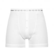 Trunks Button Front - White