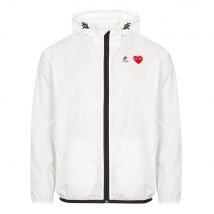 Hooded Zip Jacket - White
