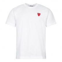 Overlapping Heart T-Shirt - White