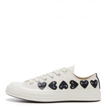 Multi Heart Chuck 70 Low Trainers - White