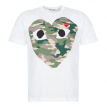 Camo Heart T-Shirt - White