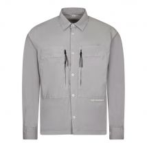Button Overshirt - Drizzle