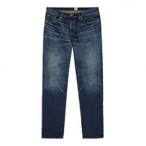 Regular Tapered Jeans 13oz - Mid Dark Blue Used
