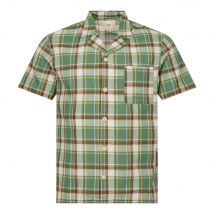 Soft Collar Shirt - Green Check