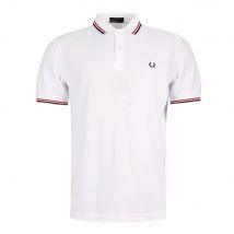 Polo Twin Tipped - White with Red/Navy