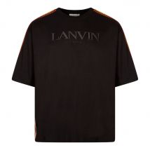 Side Curb Oversized T-Shirt - Black