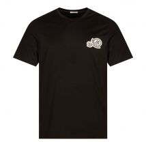 Double Logo T-Shirt - Black