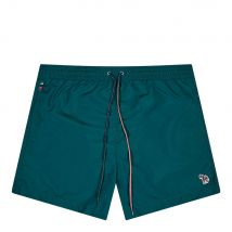 Zebra Swim Shorts - Green