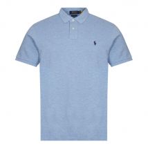 Custom Slim Fit Polo Shirt - Blue